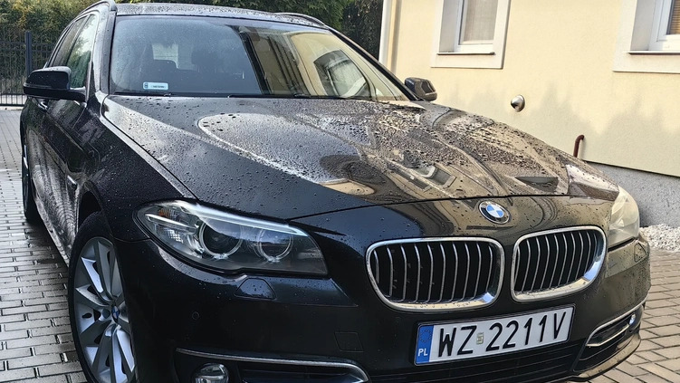 BMW Seria 5 cena 52000 przebieg: 297000, rok produkcji 2013 z Warszawa małe 154
